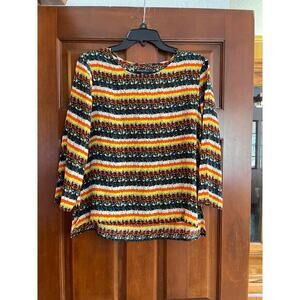 Broadway & Broome by Madewell silk blouse L